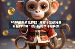 2026最新助赢神器“财神十三张免费开挂的软件”附开挂脚本详细步骤