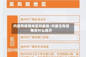 内蒙有疫情地区吗最新/内蒙古有疫情在什么地方