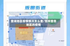 查询地区疫情情况怎么查/怎样查各地区的疫情