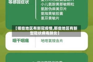【哪些地区有新冠疫情,那些地区有新型冠状病毒肺炎】