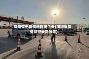凤翔有无疫情地区吗今天(凤翔县疫情防控最新政策)
