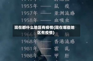 现在都什么地区有疫情(现在哪些地区有疫情)