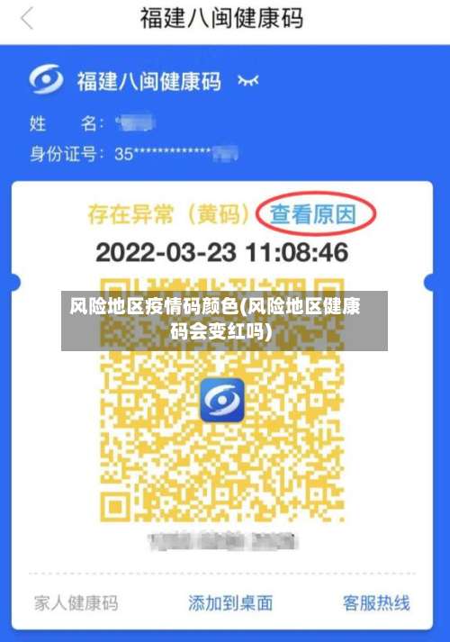 风险地区疫情码颜色(风险地区健康码会变红吗)-第2张图片
