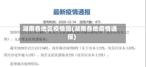 湖南各地区疫情图(湖南各地疫情通报)-第2张图片