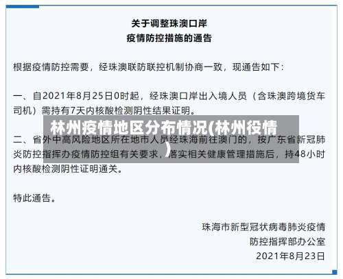 林州疫情地区分布情况(林州役情)-第1张图片