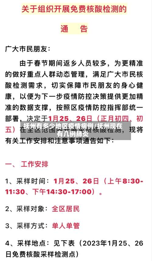 抚州有多少地区疫情病例/抚州现在有几例肺炎-第1张图片