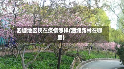 泗塘地区现在疫情怎样(泗塘新村在哪里)-第1张图片