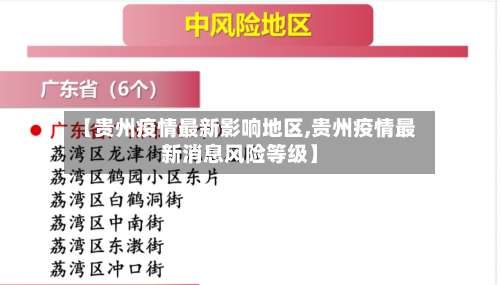 【贵州疫情最新影响地区,贵州疫情最新消息风险等级】-第3张图片