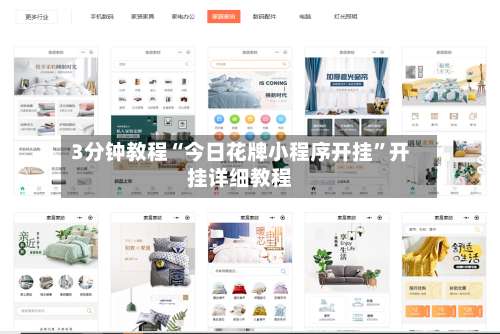 3分钟教程“今日花牌小程序开挂”开挂详细教程-第2张图片