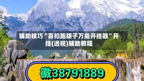 辅助技巧“喜扣跑胡子万能开挂器”开挂(透视)辅助教程-第1张图片
