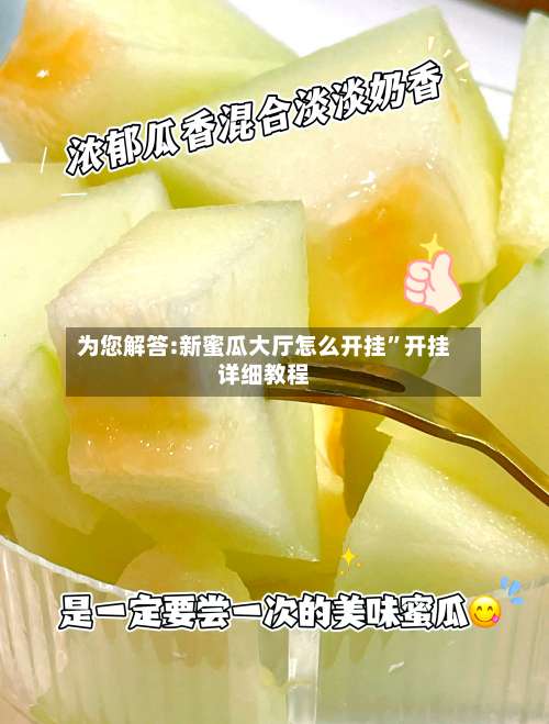 为您解答:新蜜瓜大厅怎么开挂”开挂详细教程-第3张图片