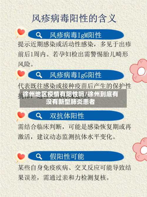 徐州地区疫情有阳性吗/徐州到底有没有新型肺炎患者-第2张图片